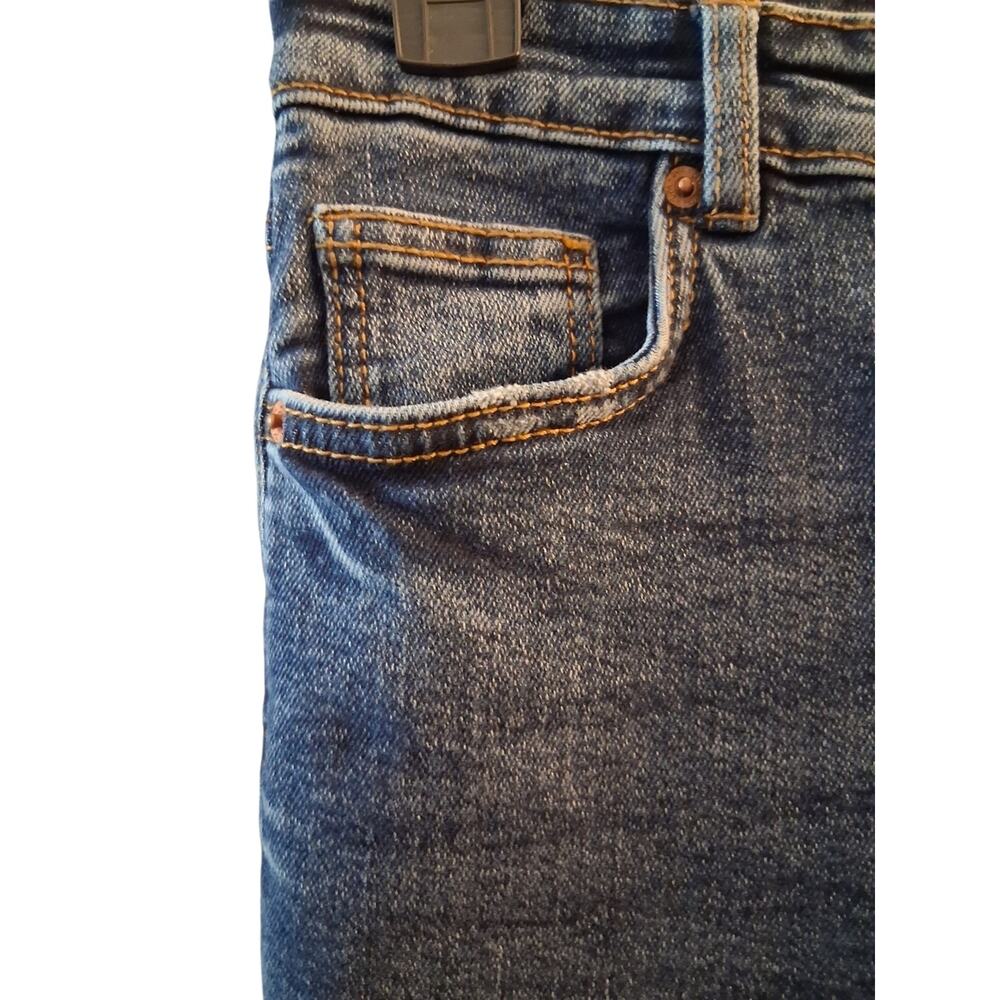 Zara Women's High-Rise Dark Blue Skinny Jeans Size 6 - Picture 5 of 8